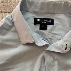 Mizzen+Main Sky Blue Dress Shirt